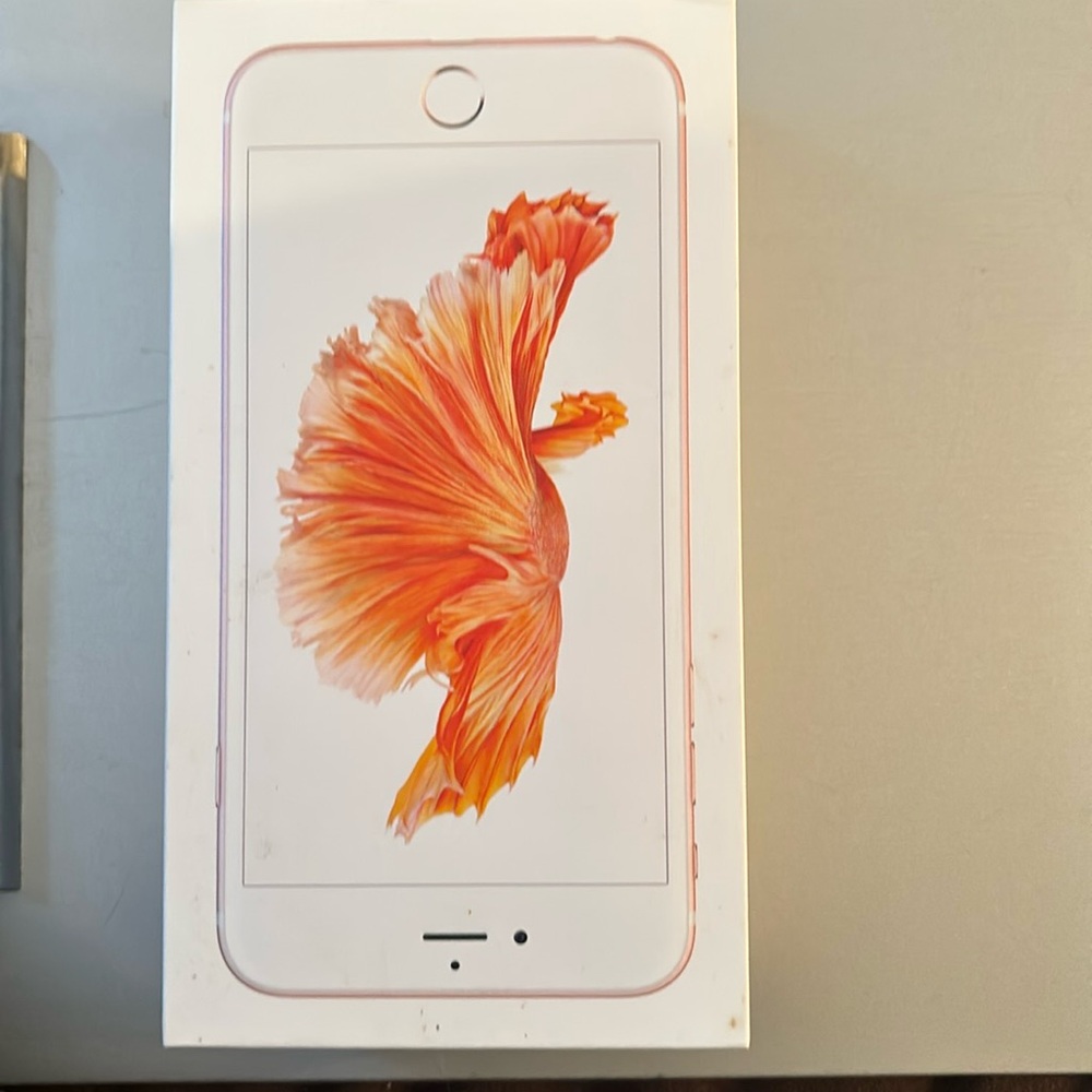 iPhone 6s box only rose gold